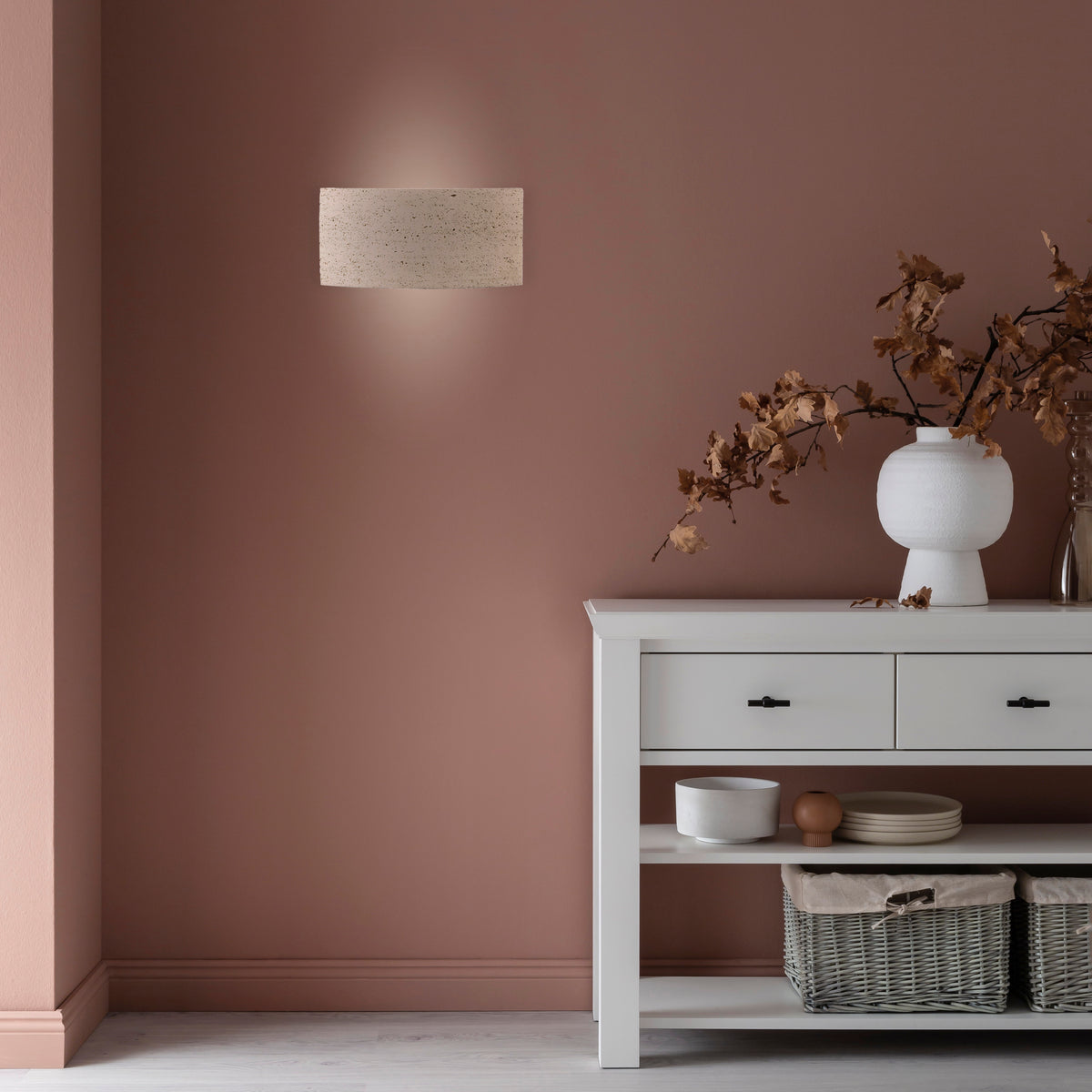 TRAVENTA, Wandleuchte, 340x100x163