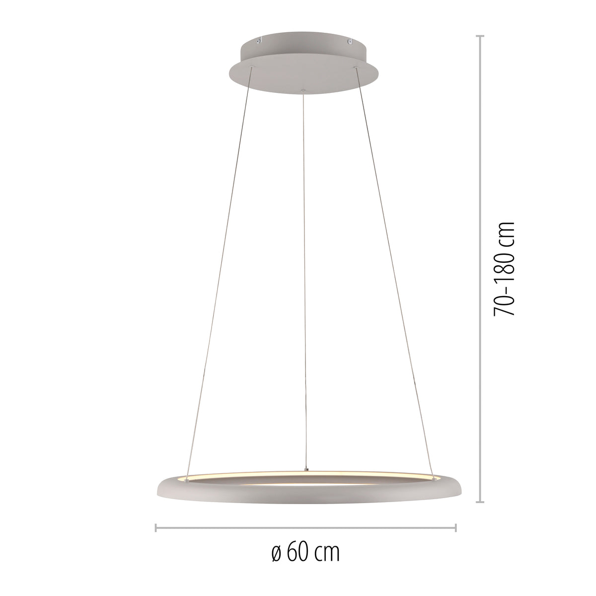 QUILLO, Pendelleuchte, 600x600x1800x600