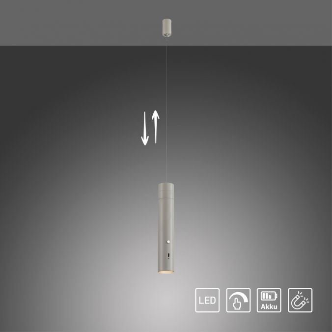 Pendelleuchte - Akku magnetisch
