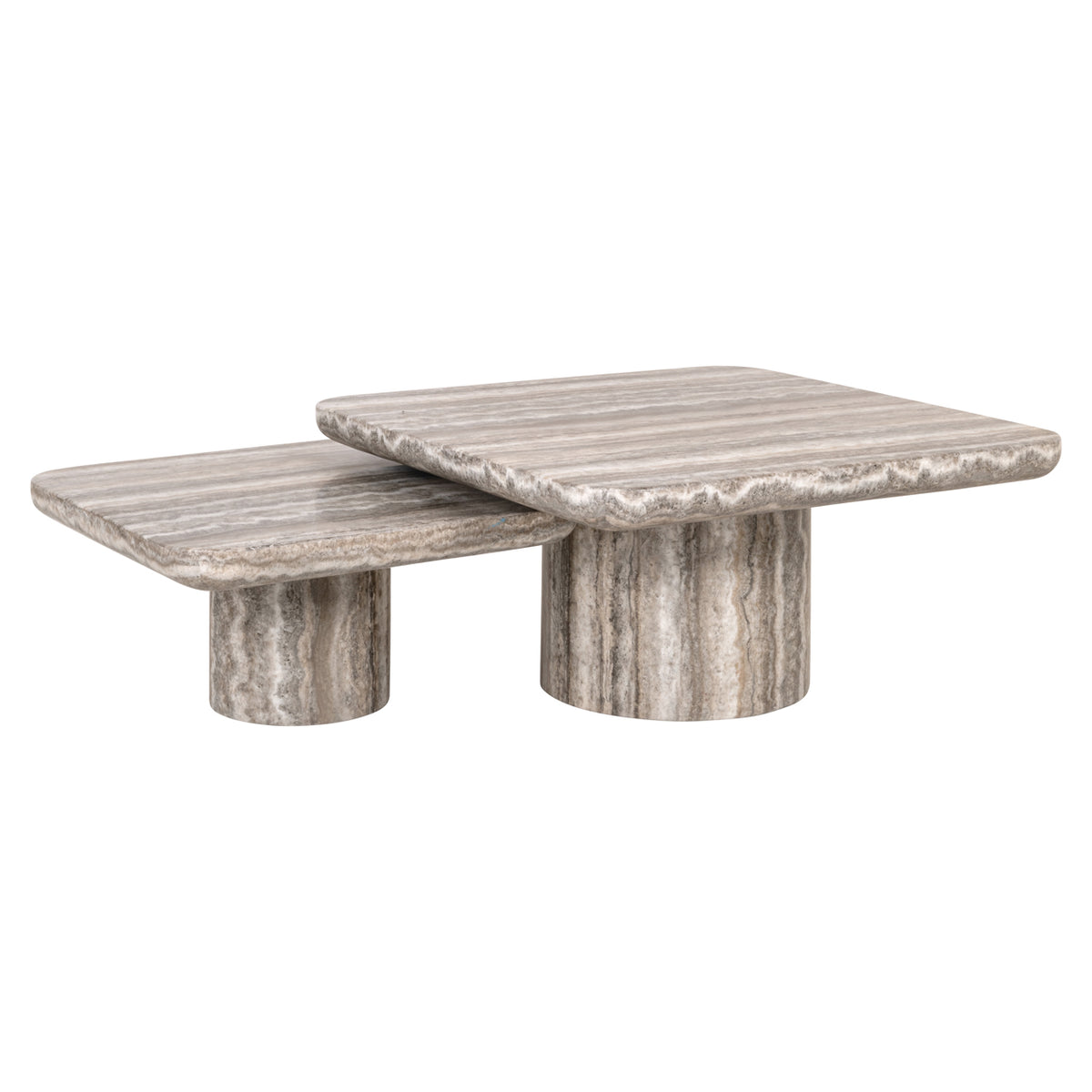 Couchtisch Dulce grey (denizly) (Set of 2)