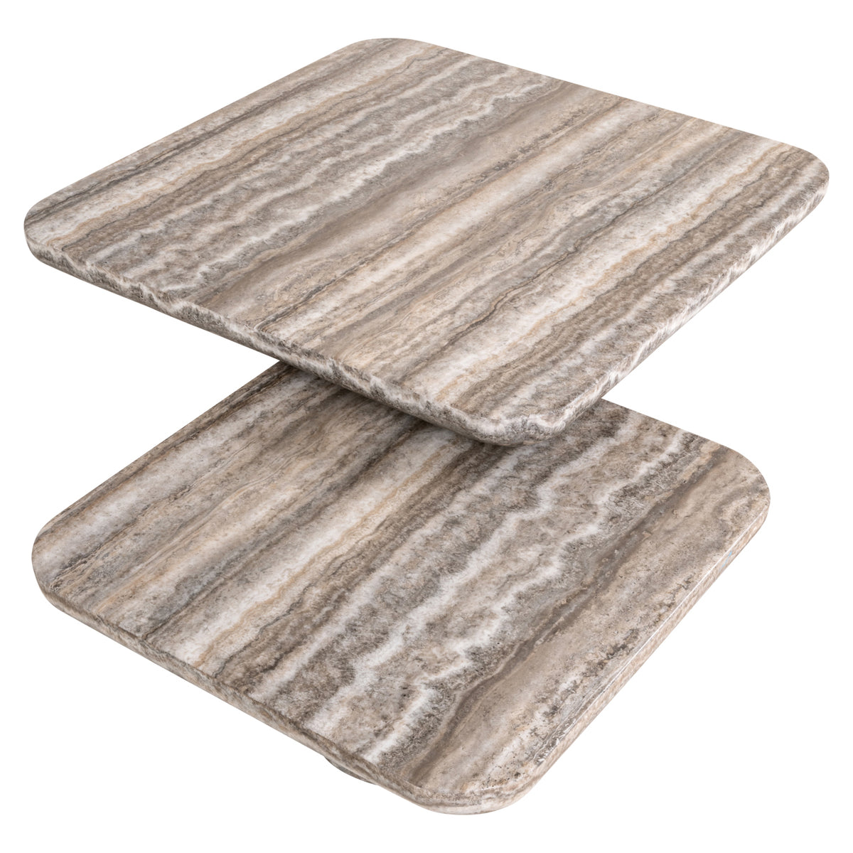 Couchtisch Dulce grey (denizly) (Set of 2)