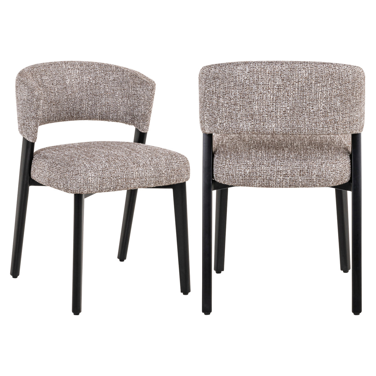 Esszimmerstuhl Zeno earth tweed