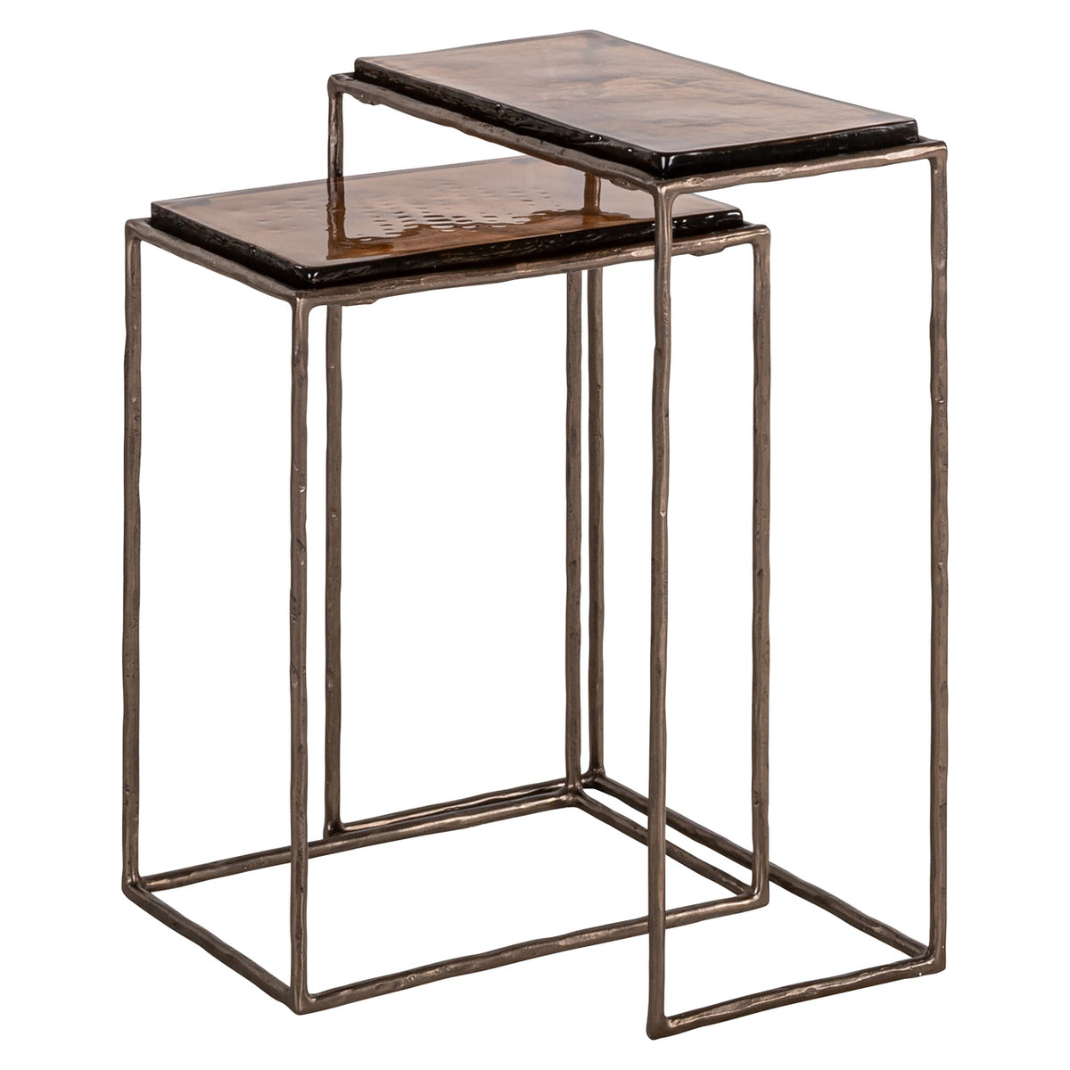 Beistelltisch Villano bronze (Set of 2)
