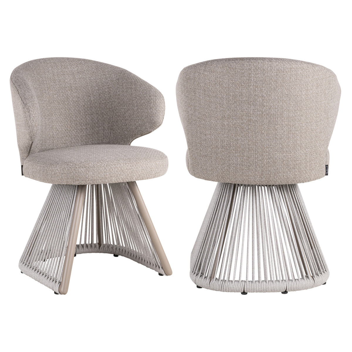 Outdoor Stuhl Nuba greige alpine