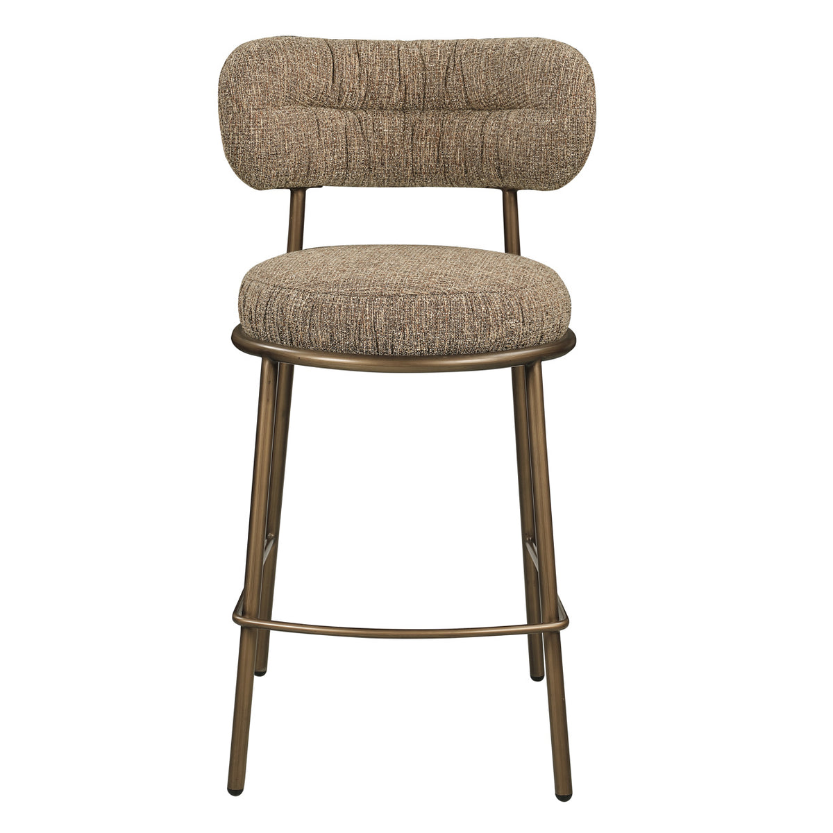 Thekenstuhl Encanto brown tweed