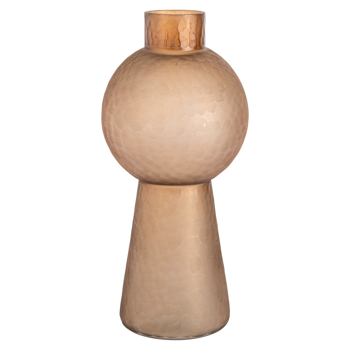 Vase Ora brown large