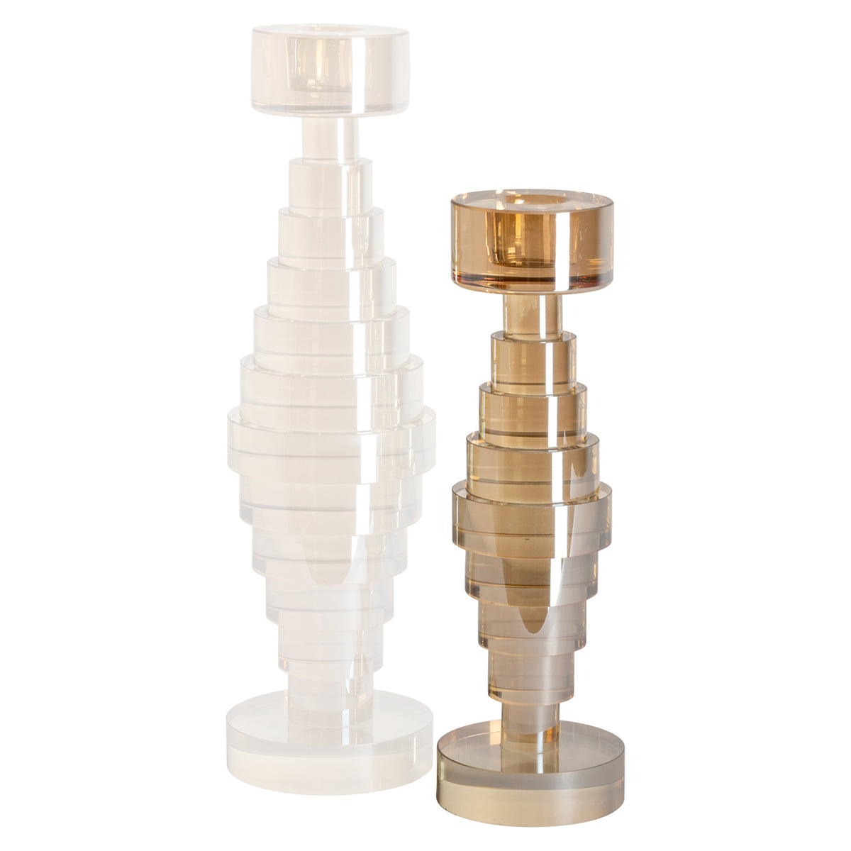 Kerzenhalter Bryn Champagne small
