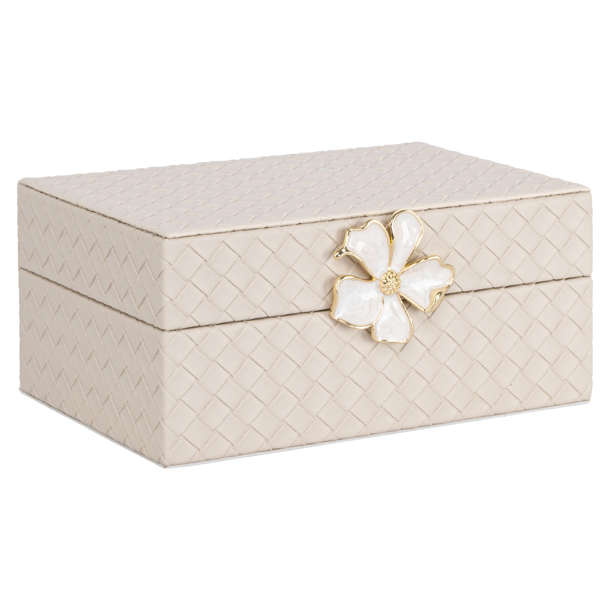 Aufbewahrungsbox Lillie ivory small