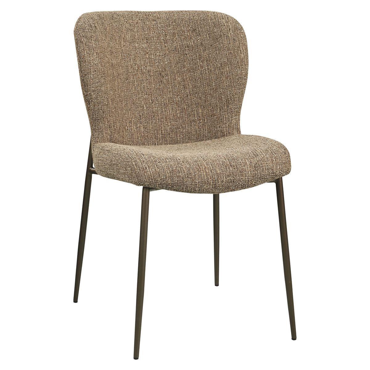 Esszimmerstuhl Odarby brown tweed fire retardant (Set of 2)