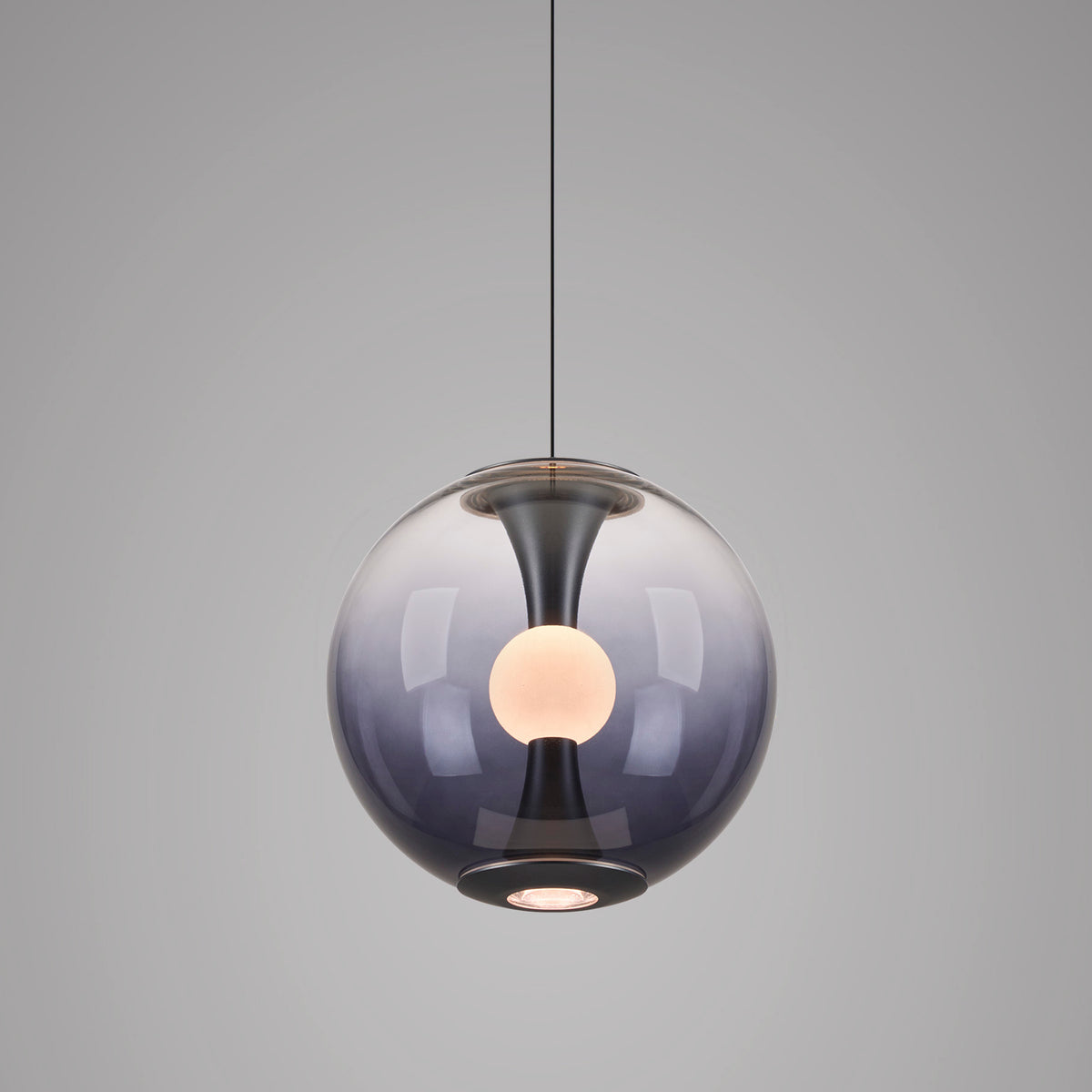 PURE Base-Glow, Pendelleuchte Base, 200x200x1500x200