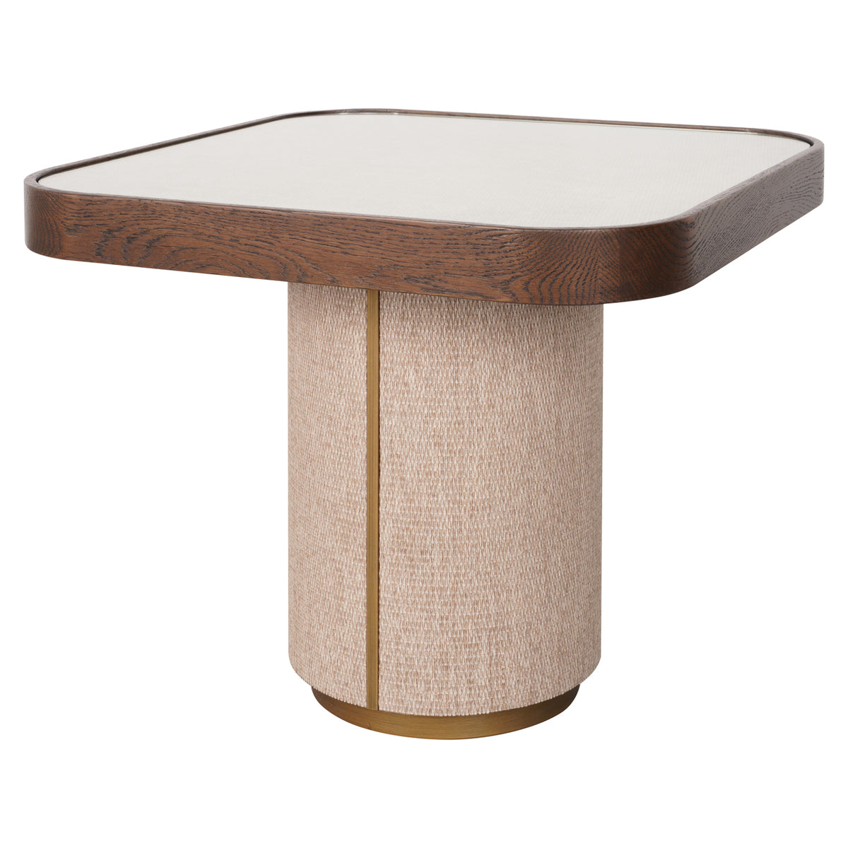 Beistelltisch Willox beige including glass