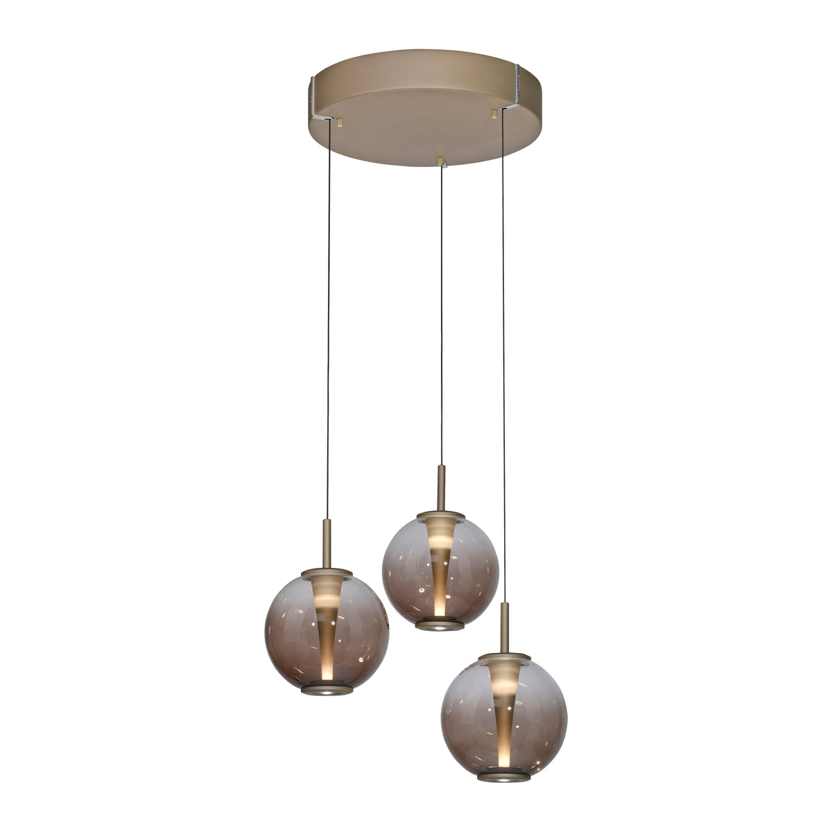 PURE E-Infinity, Pendelleuchte, 500x500x2400x353