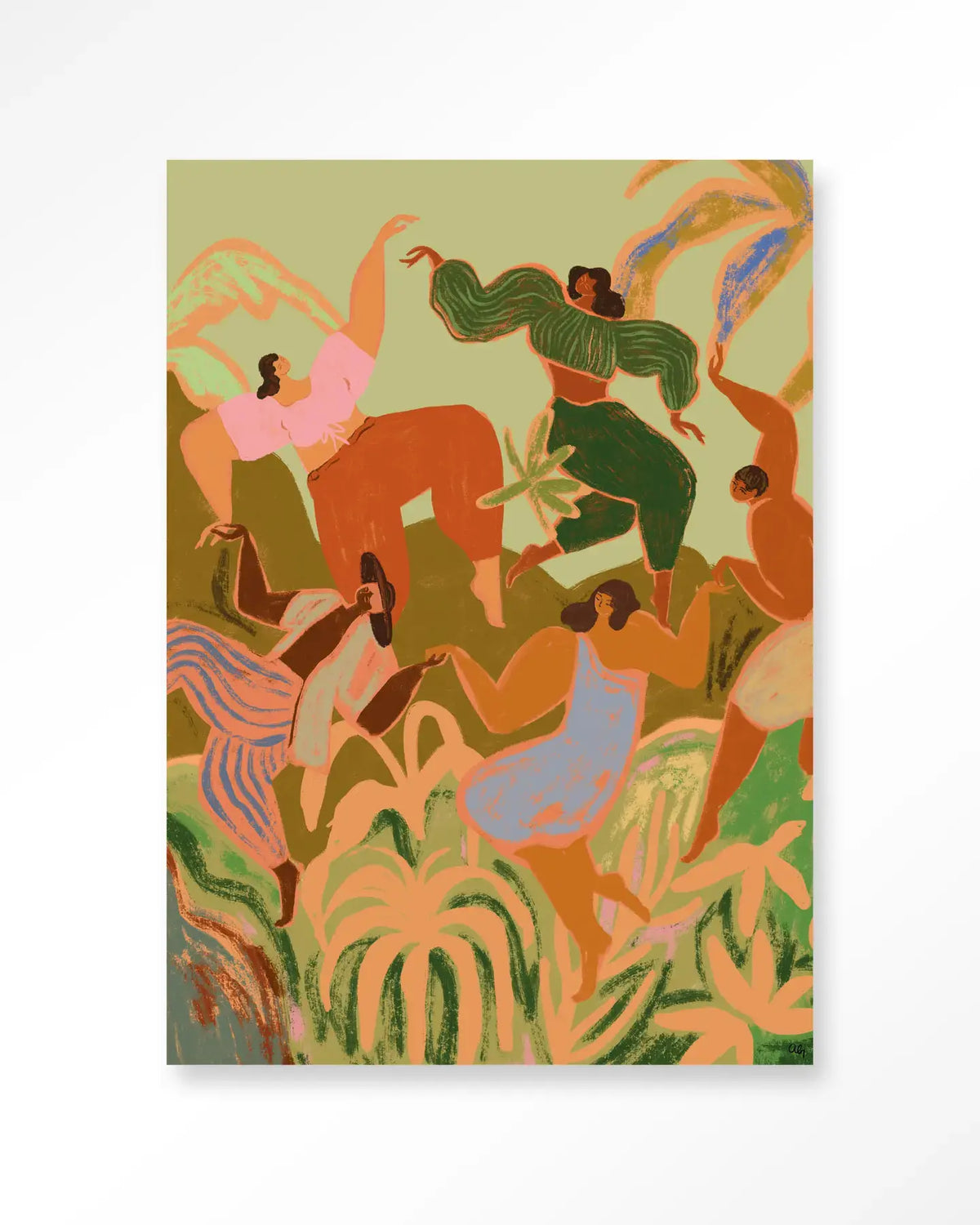 Wandbild - Spring Frolic