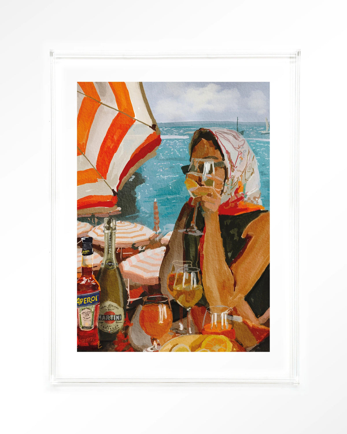 Wandbild - Aperol