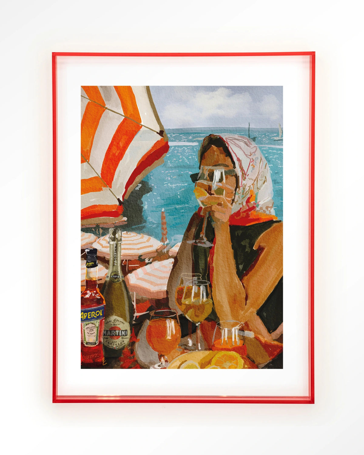 Wandbild - Aperol