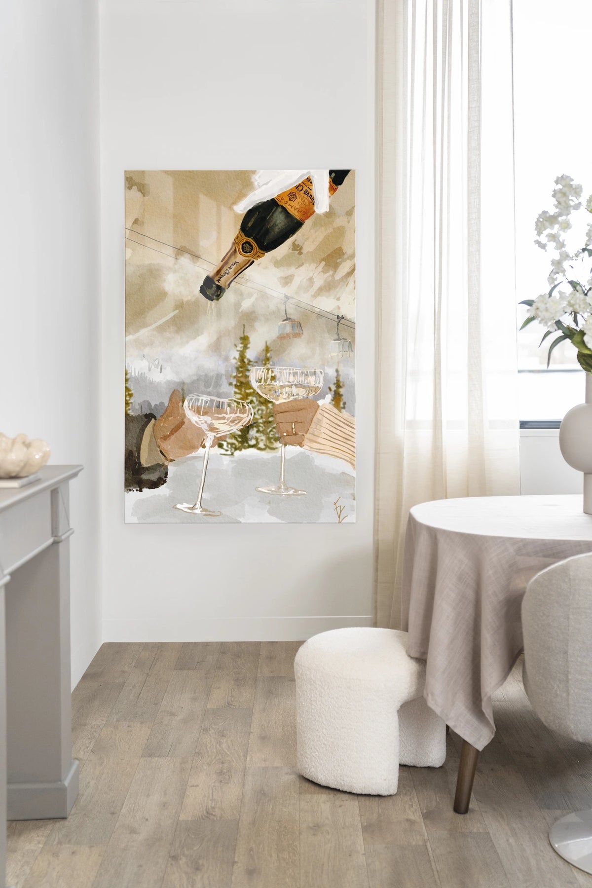Wandbild - Champagne