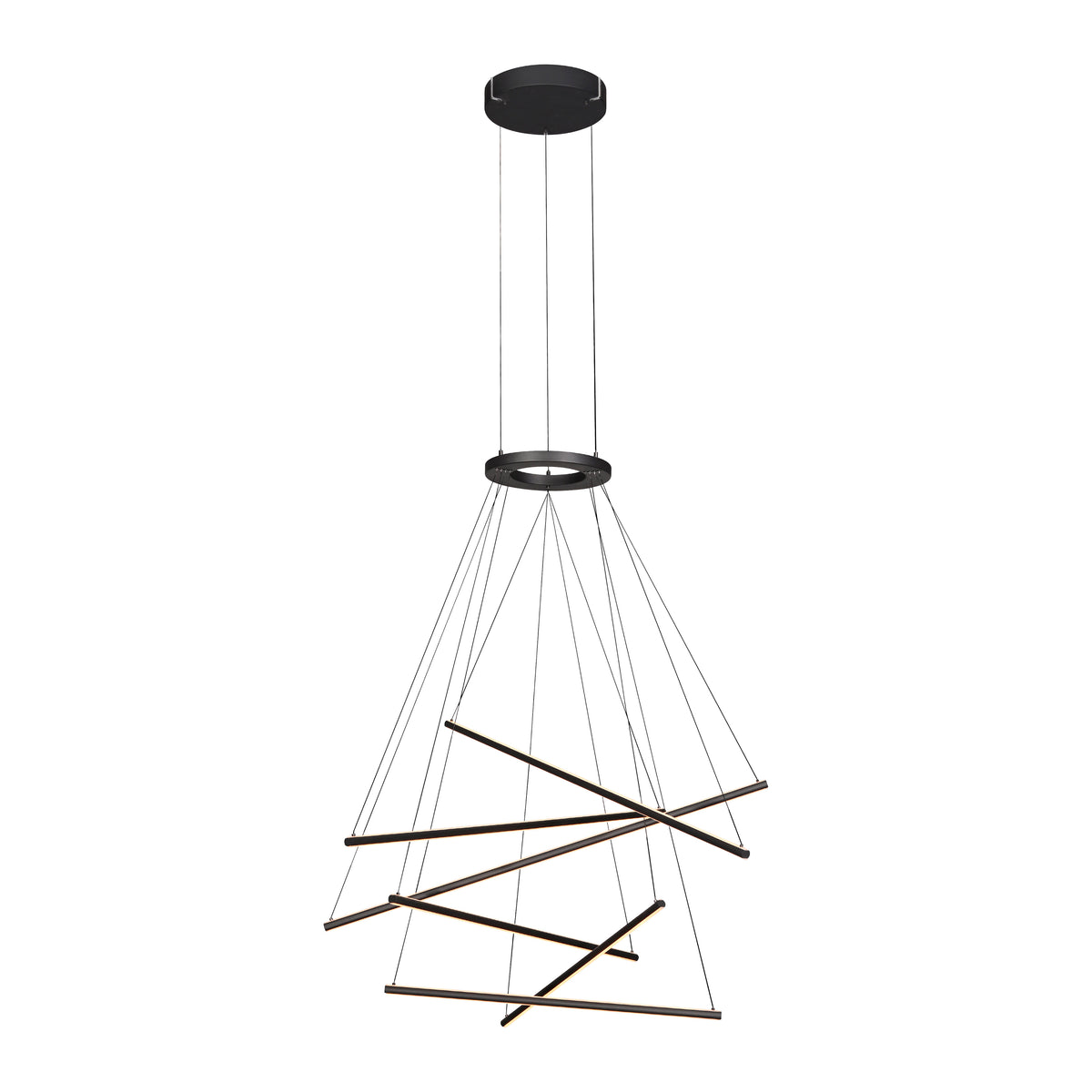 PURE E-Flying Sticks, Pendelleuchte, 1600x1600x6000x1600