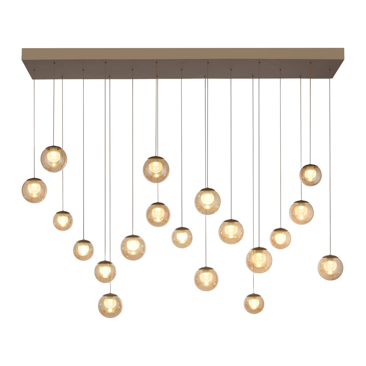 PURE Popup, Pendelleuchte, 1500x400x1800