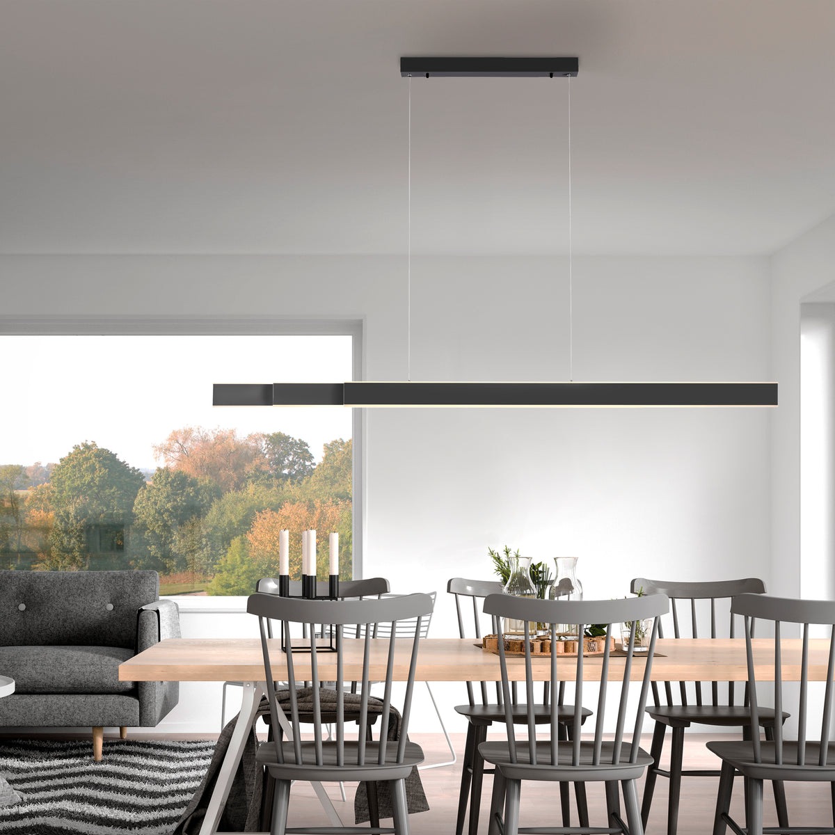 PURE Lume, Pendelleuchte, 1790x65x1200