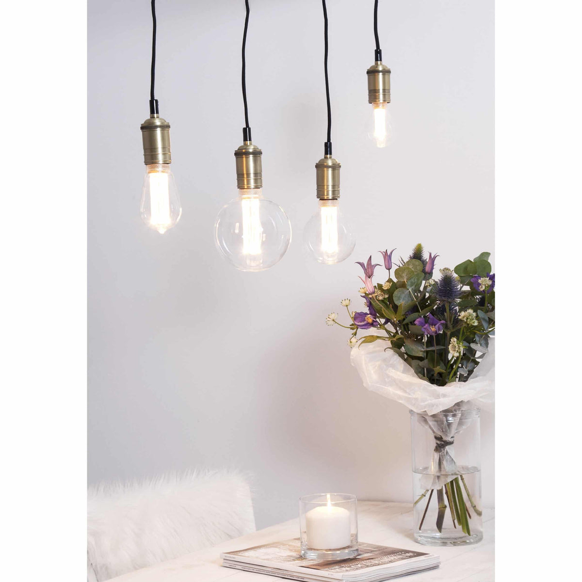 LED Tropfen 2,5W 1800K dimmbar Ø9,5cm