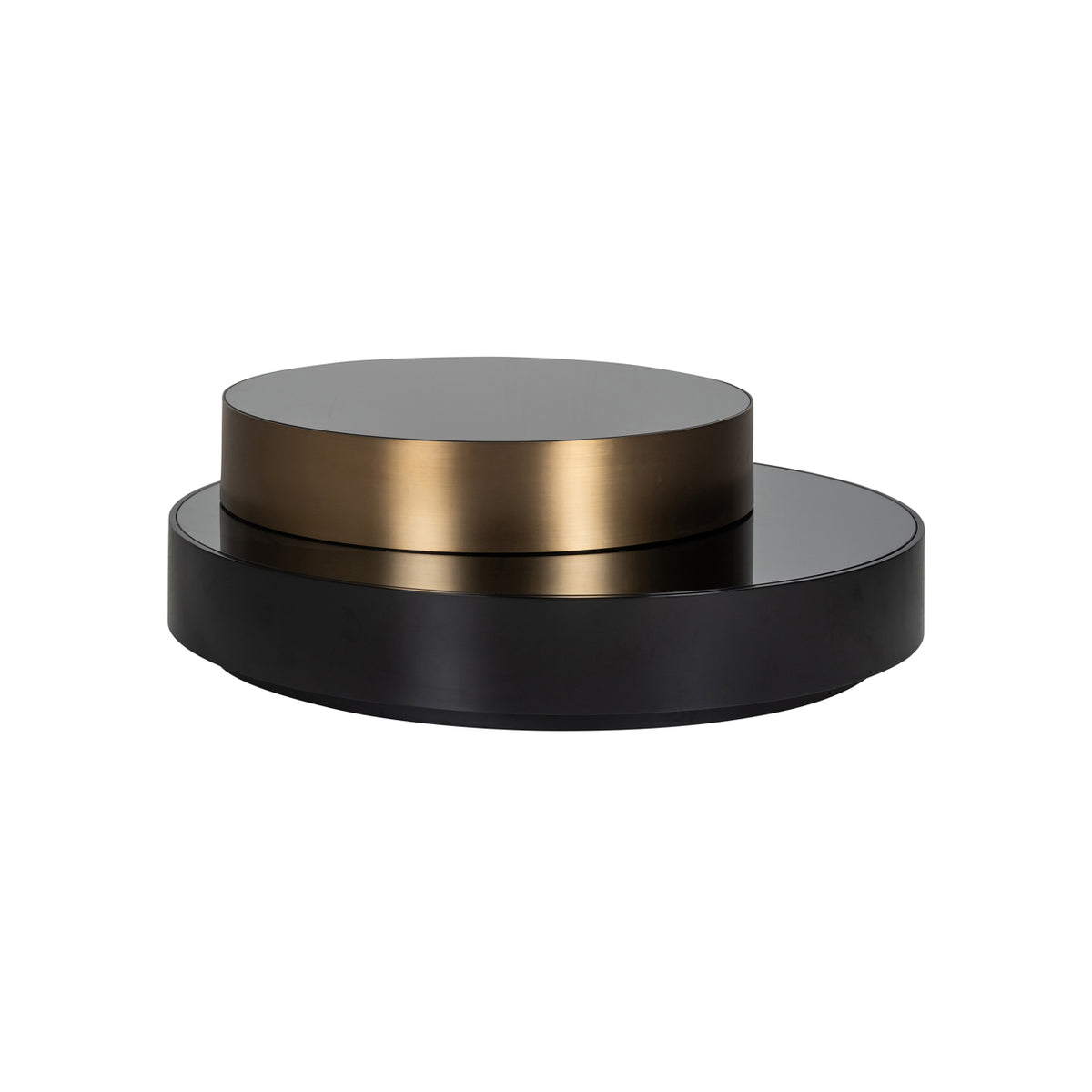 Couchtisch Alexander Jones black/gold (Slice)