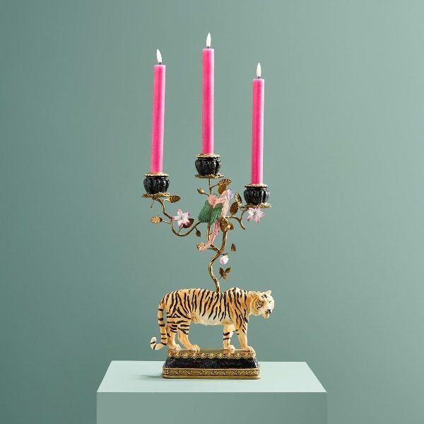 Kerzenleuchter - Tiger