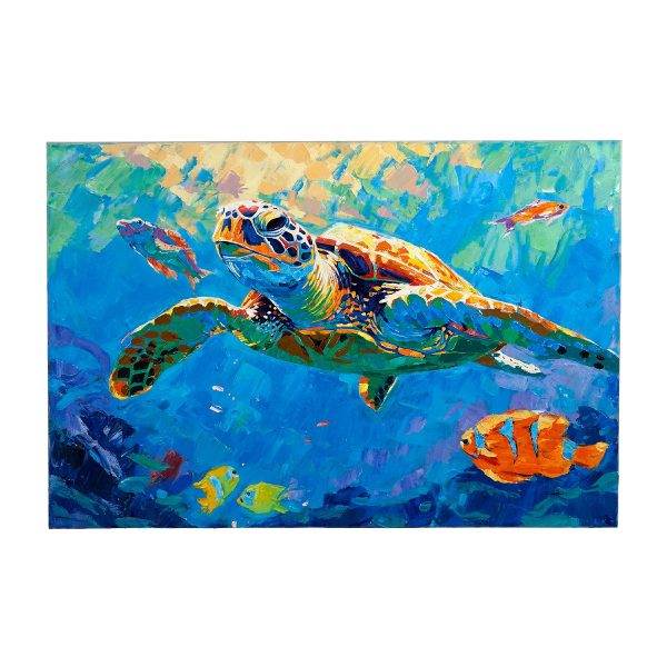 Wandbild - Wasserschildkröte