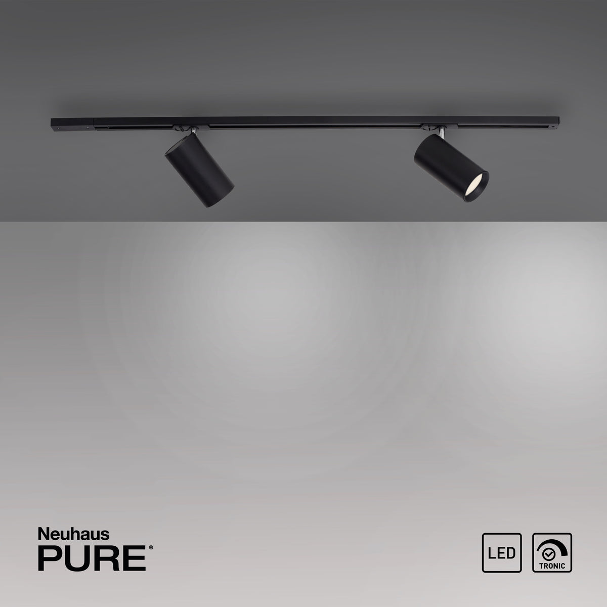 PURE Technik, Schienenleuchte, 1140x240x180