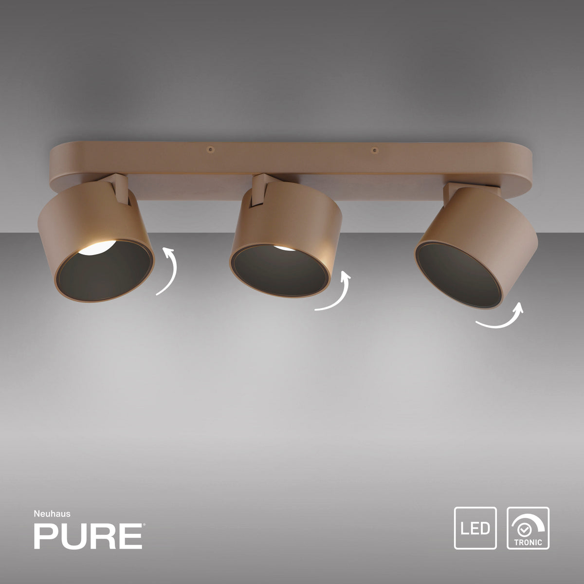 PURE Cup, Deckenleuchte, 555x180x165