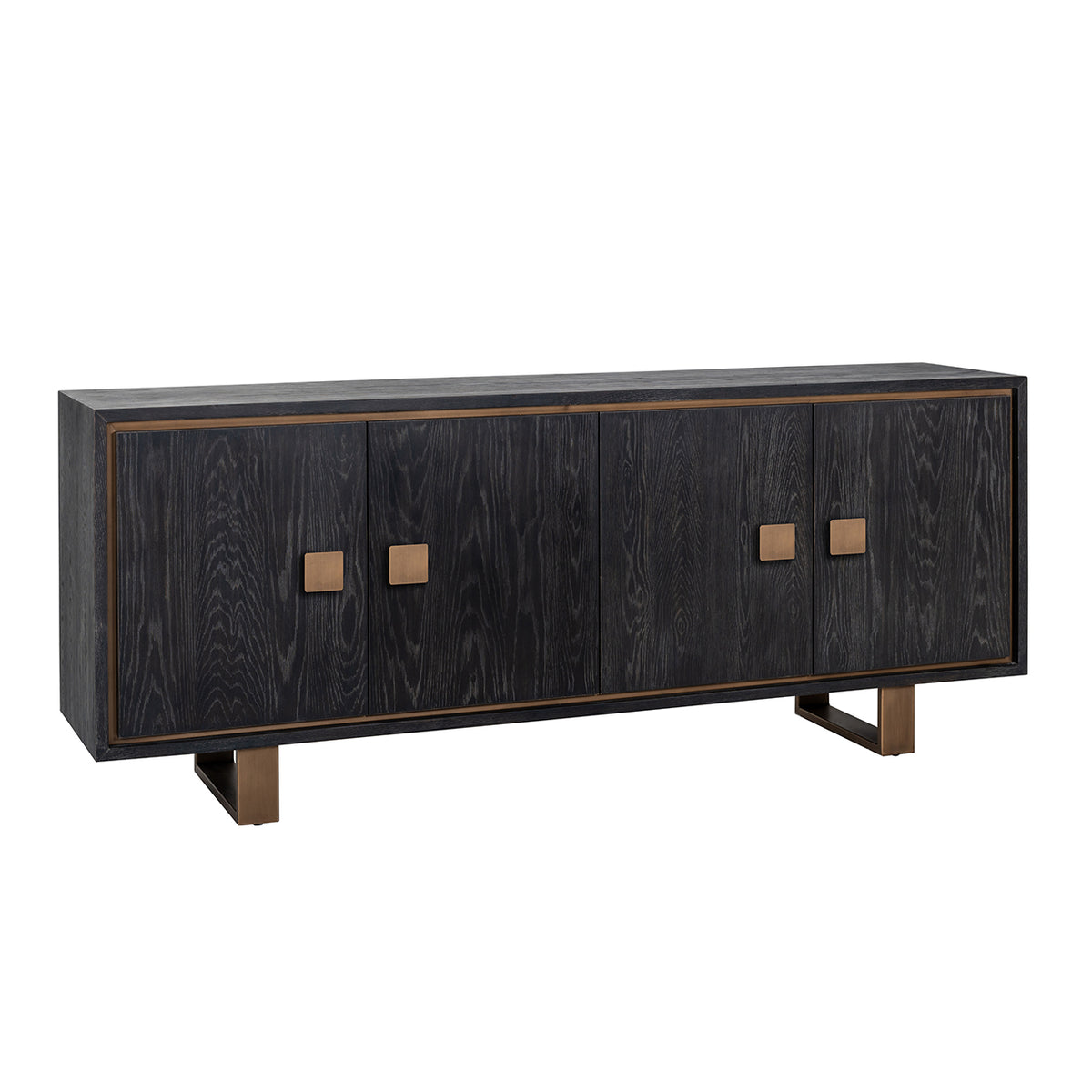 Sideboard Hunter black rustic