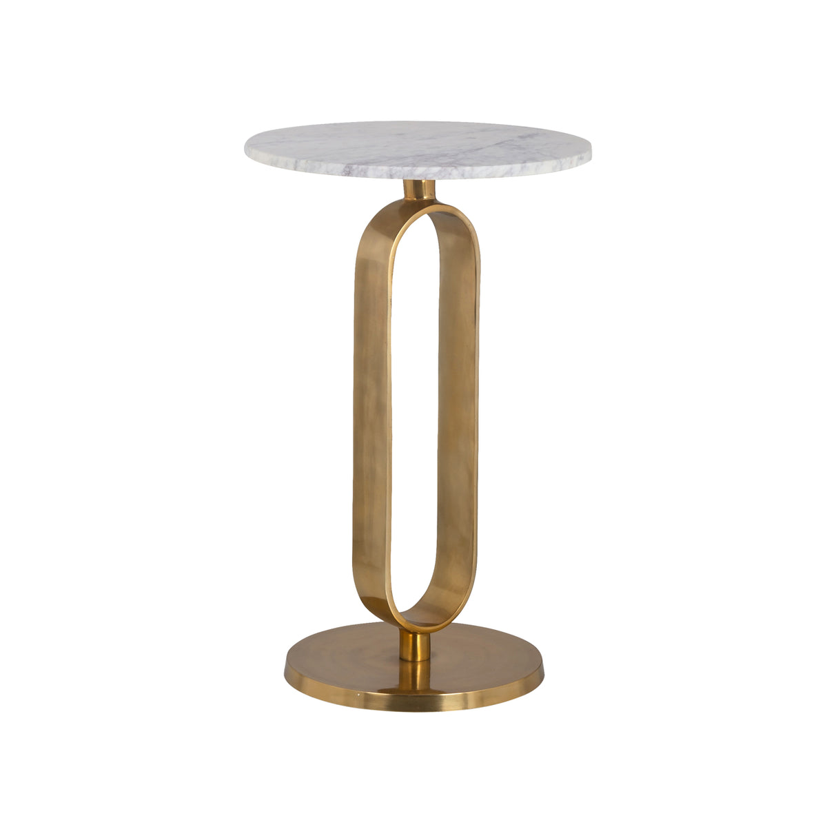 Beistelltisch Celine brushed gold