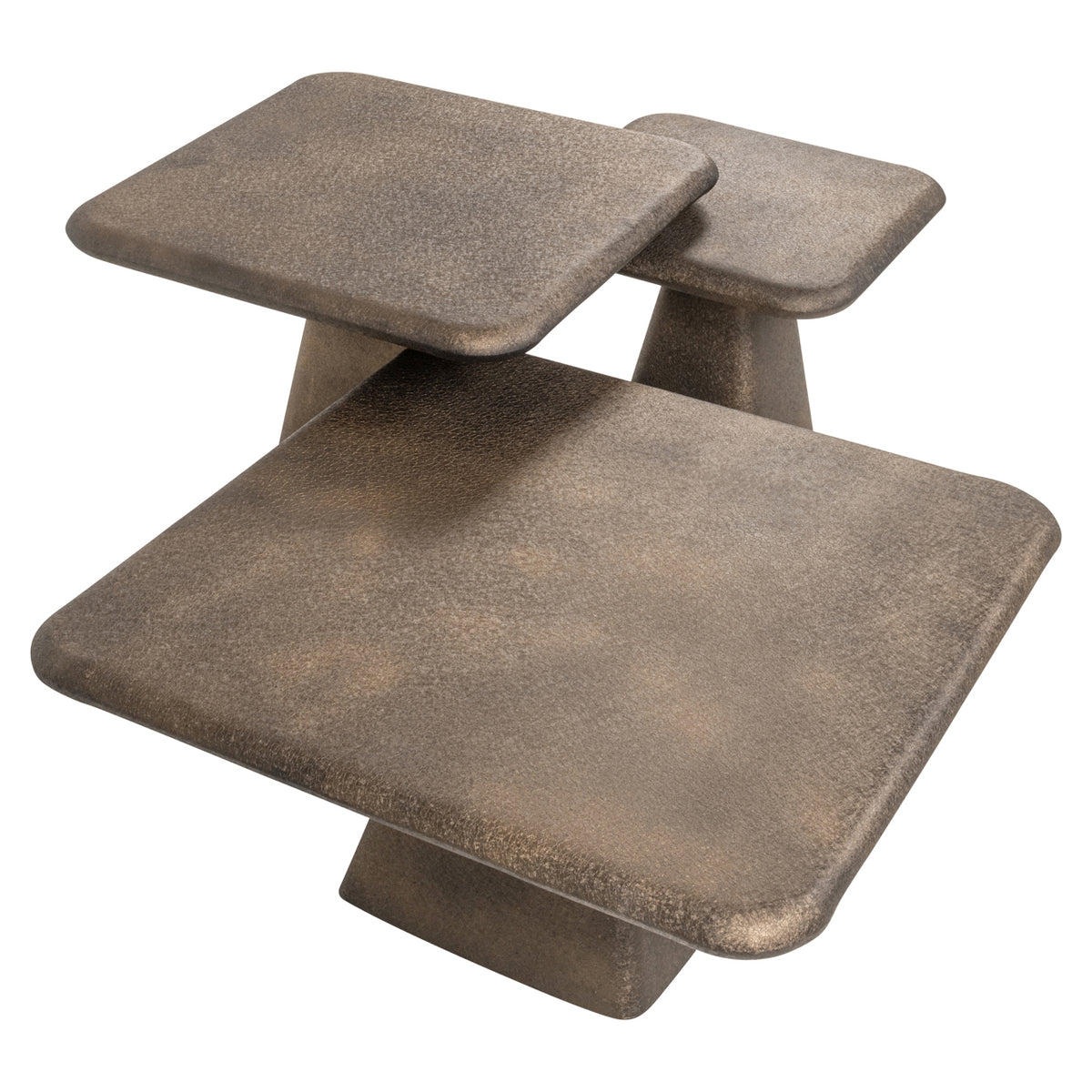 Couchtisch Marlie gold (Set of 3)