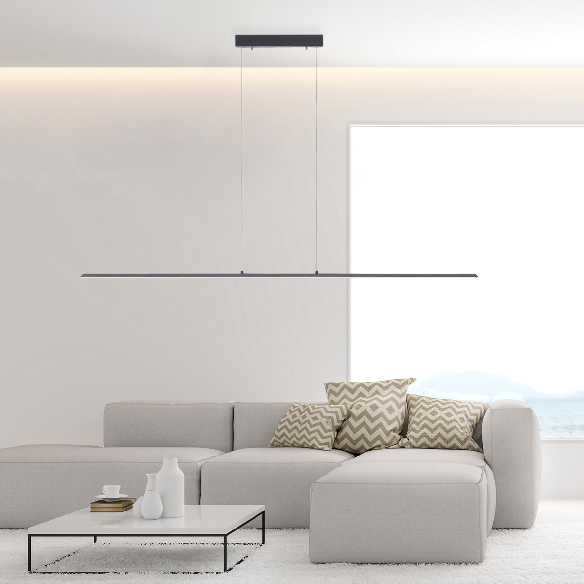 PURE Lite, Pendelleuchte, 1600x60x1200