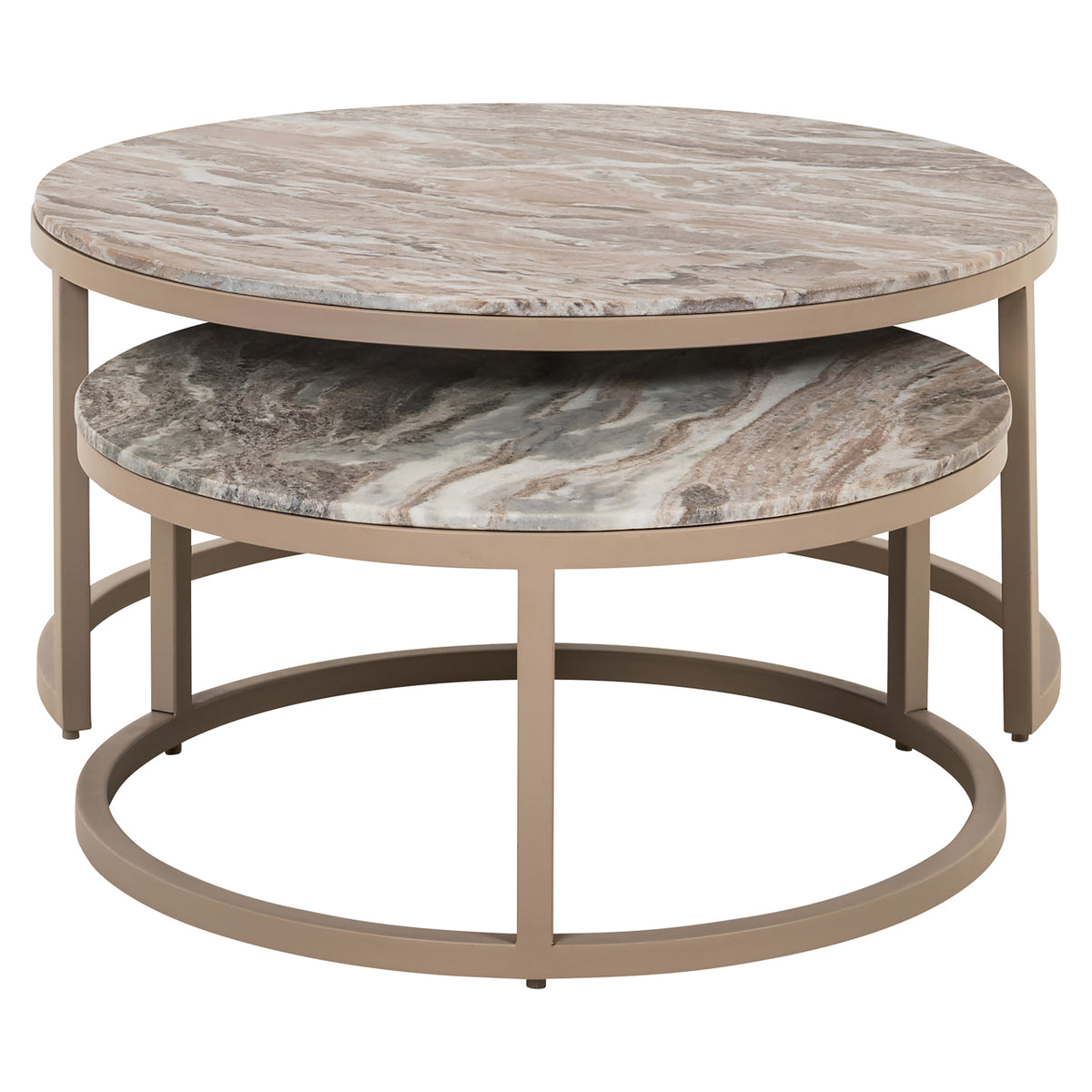 Couchtisch Fairfax clay (Set of 2)