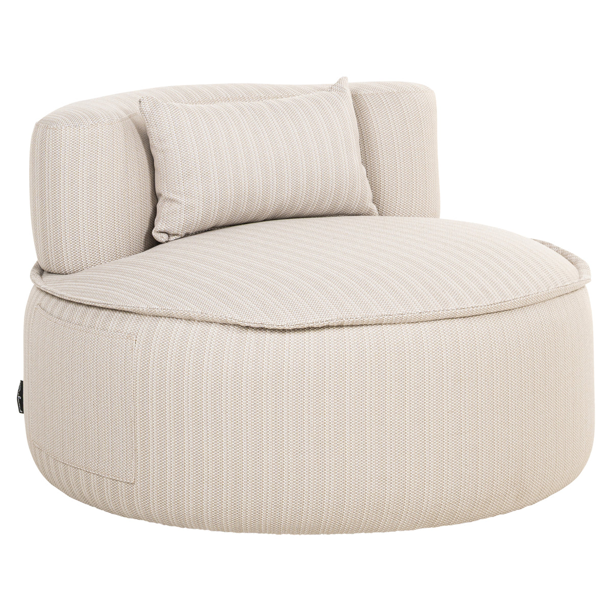 Outdoor Lounge Stuhl Nammos beige swivel