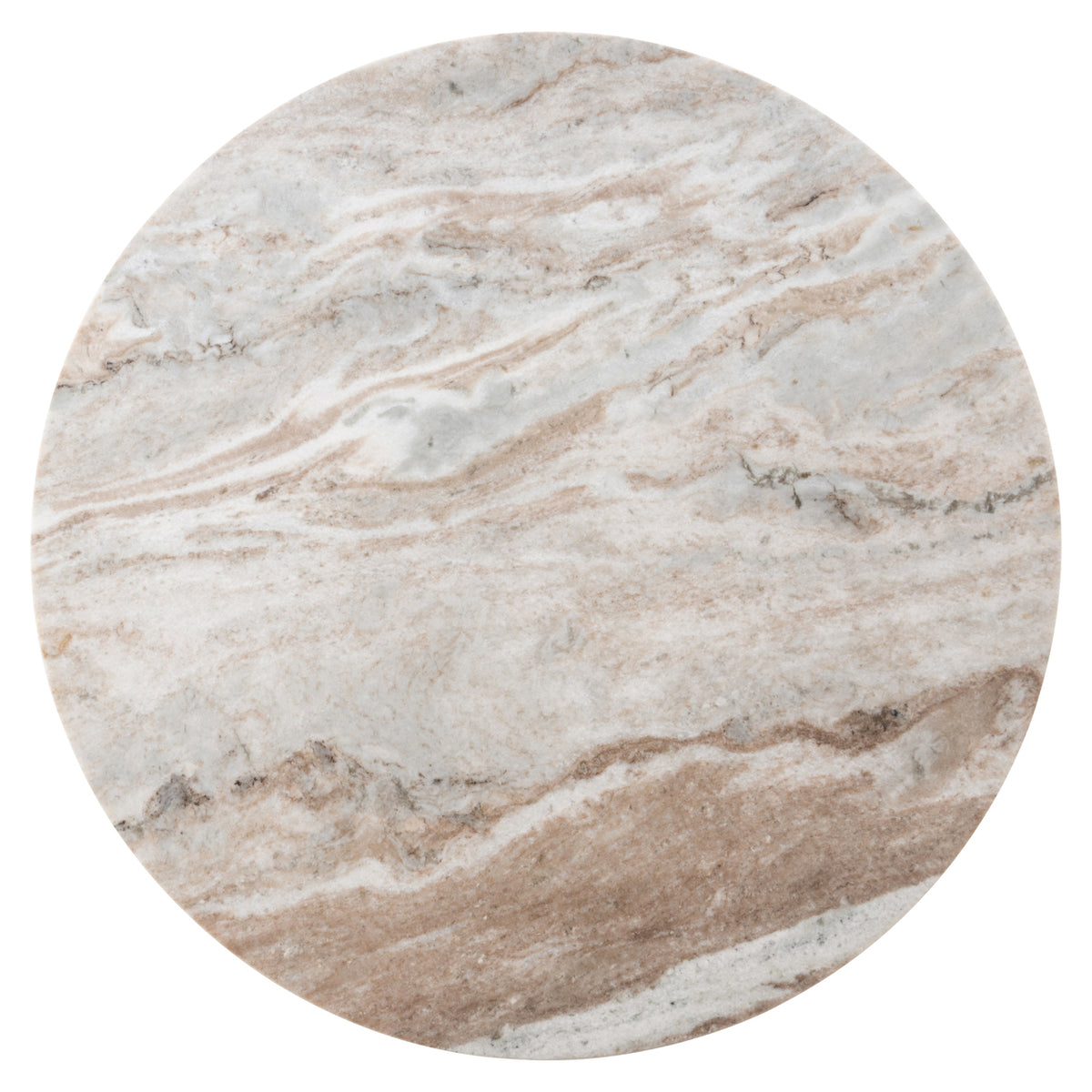 Bistro-Tisch Nyon Blush beige 75Ø