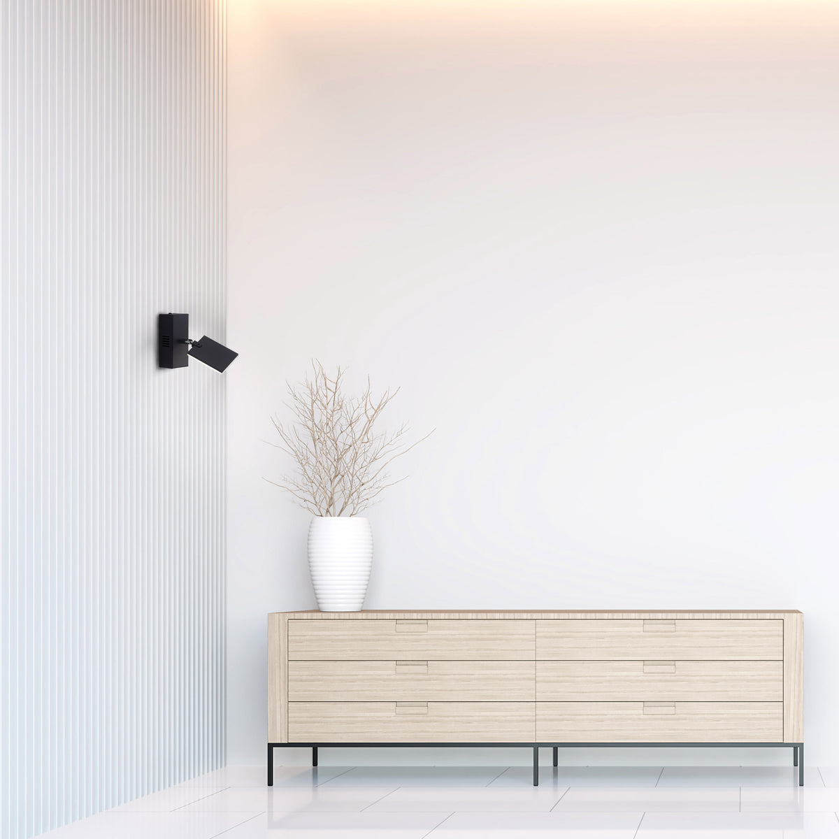 PURE Mira, Wandleuchte, 195x150x195