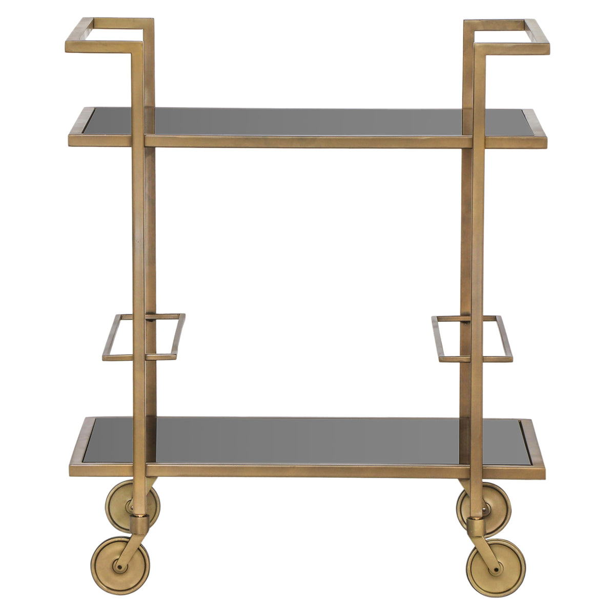 Servierwagen Xo brushed gold