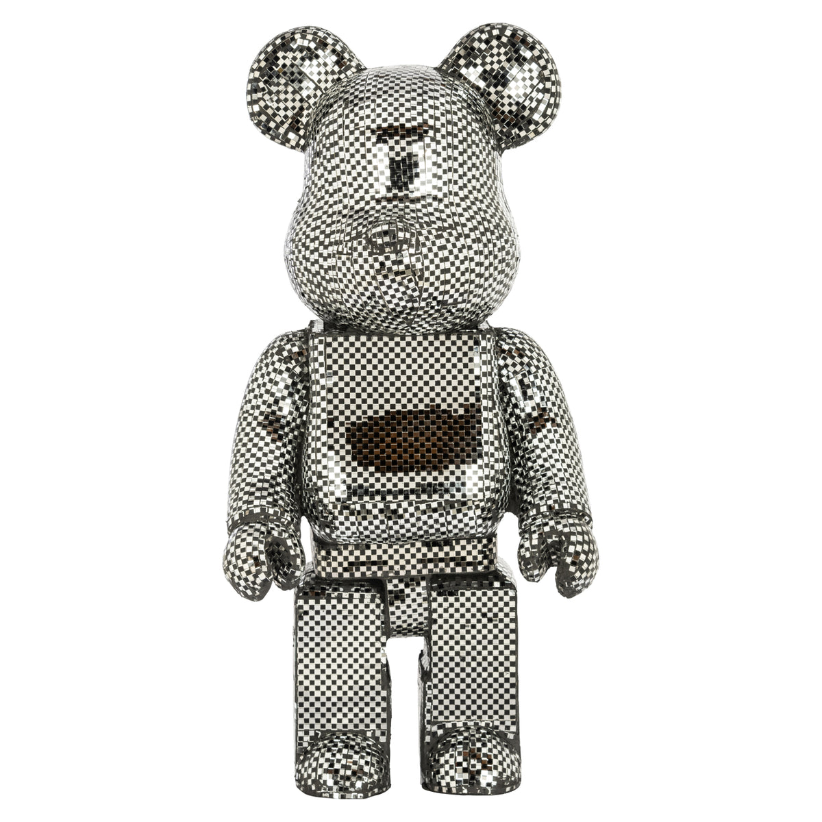Dekoratives Objekt Bear silver small