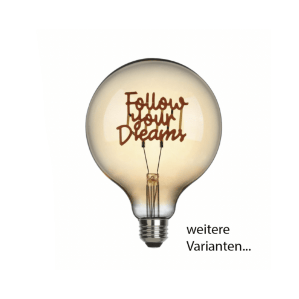 Statement Bulb - Message