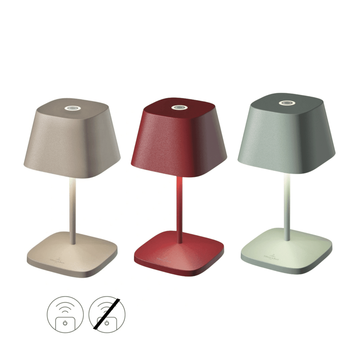 Akku Tischleuchte - Neapel 2.0 matt (Villeroy & Boch)
