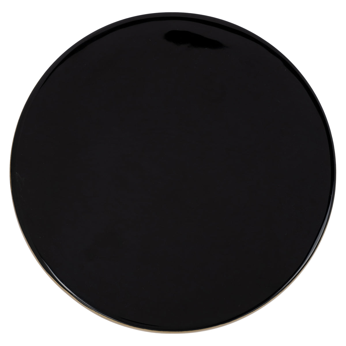 Kuchenplatte Elena black/gold