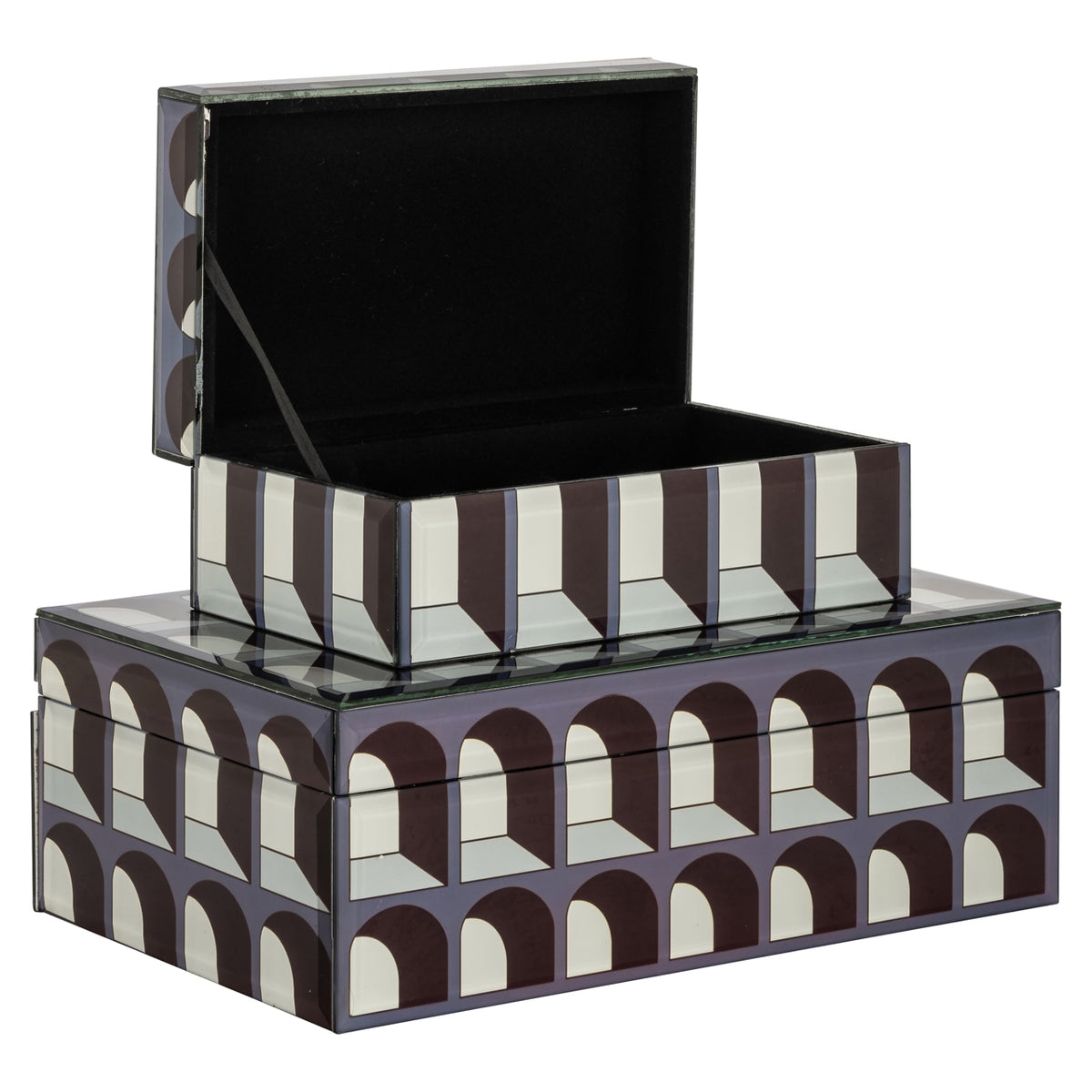 Aufbewahrungsbox Vaya black large
