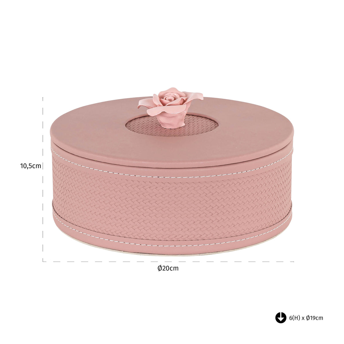 Aufbewahrungsbox Mary pink small