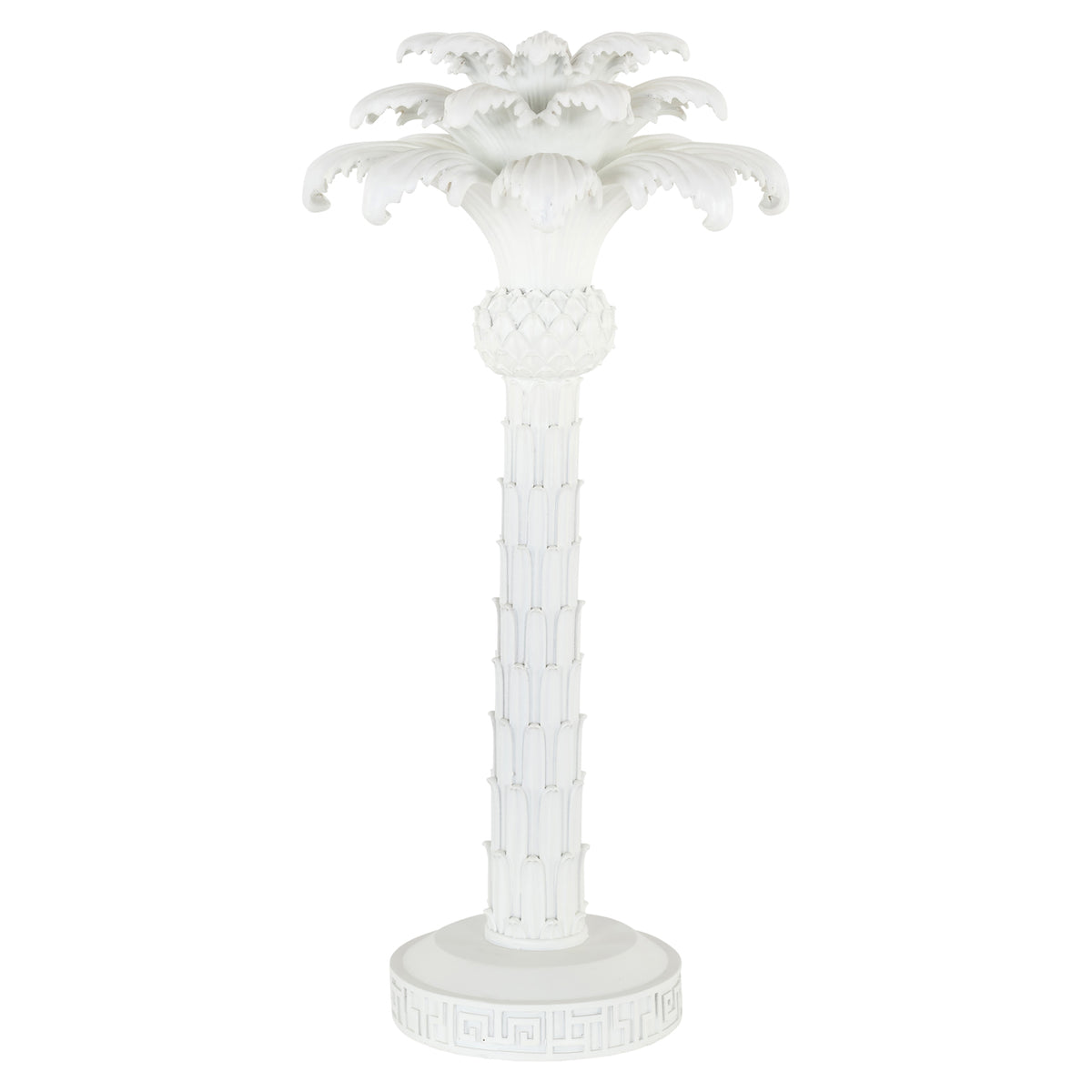 Kerzenhalter Palma white large