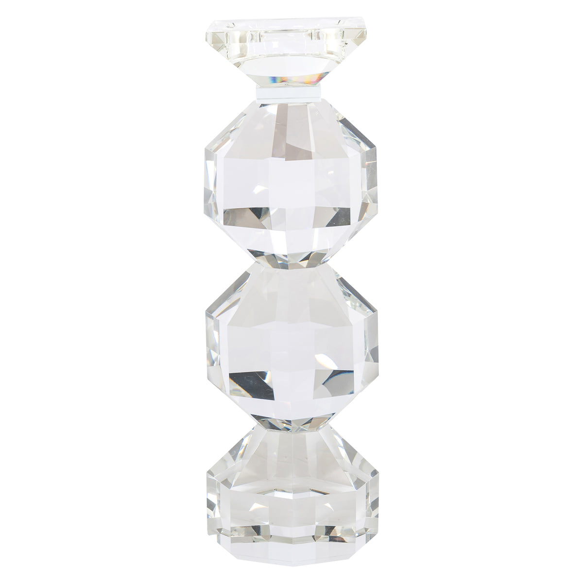 Kerzenhalter Safia clear transparent small