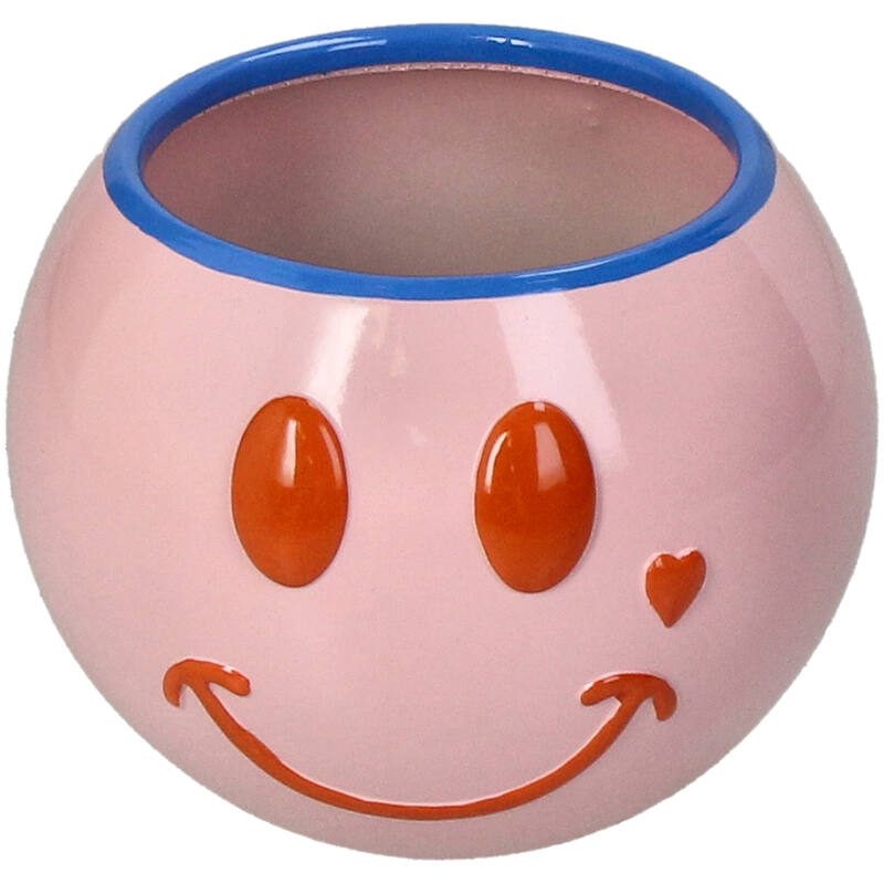 Übertopf - Smiley