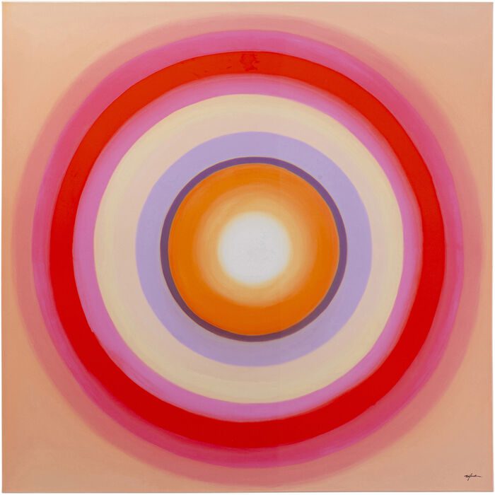 Wandbild - Circle Pink