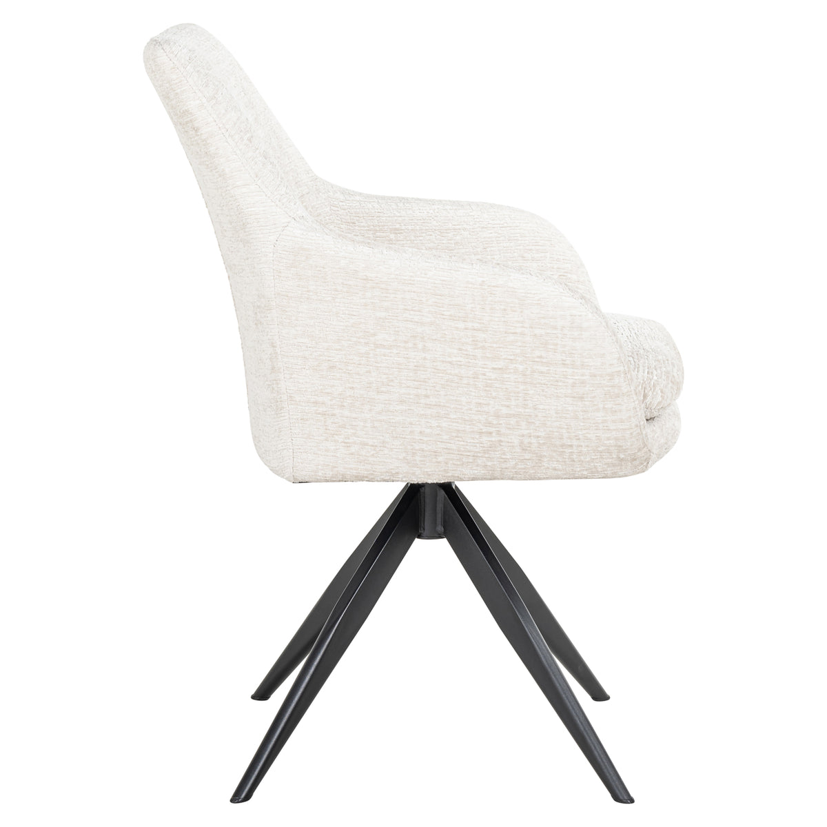 Esszimmerstuhl Lisonne cream fusion swivel