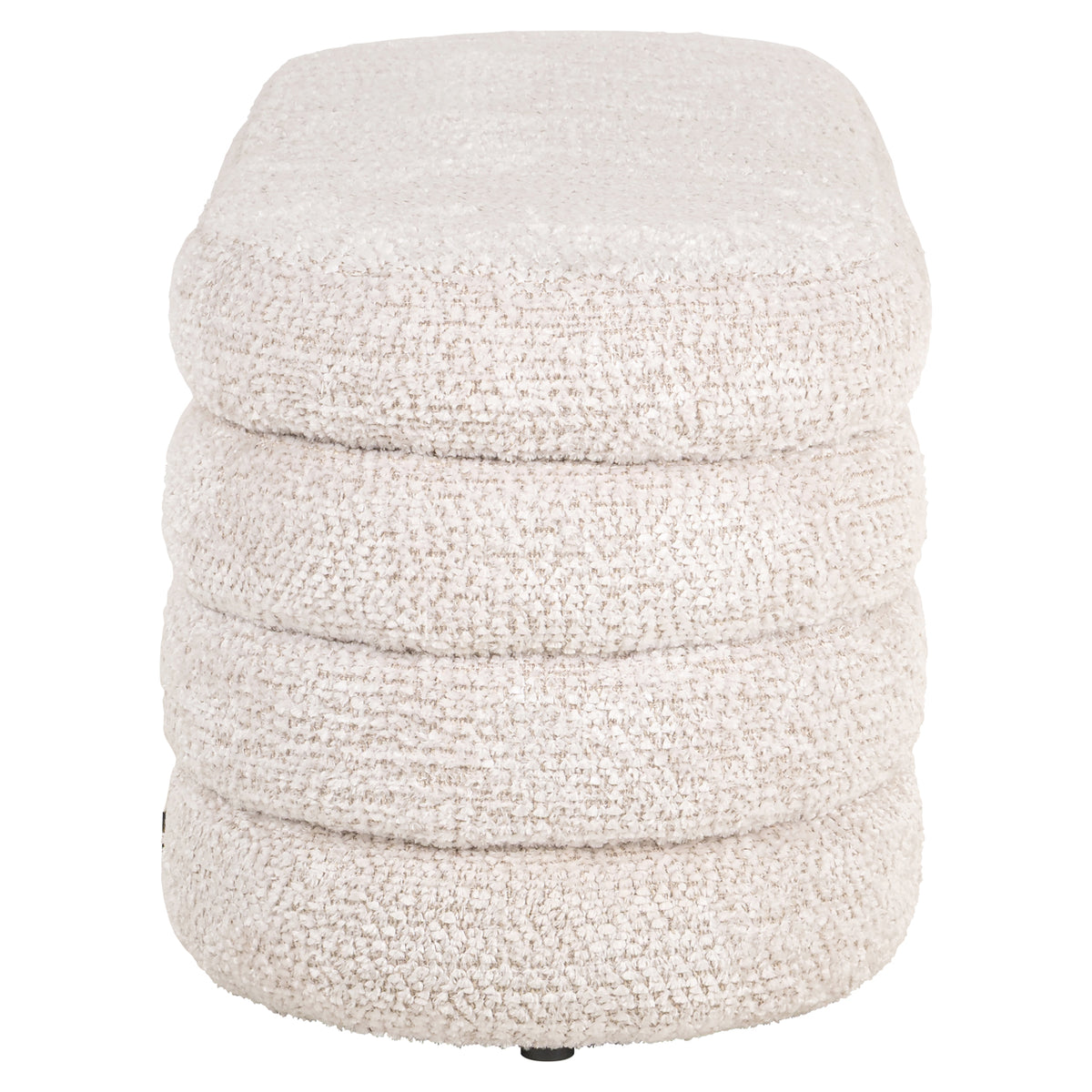 Hocker & Fußbank Camile lovely cream